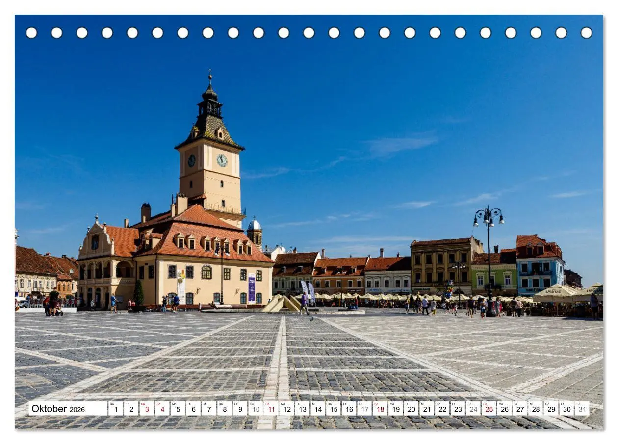 Bild: 9783457439463 | Mittelalterliche Städte Rumäniens (Tischkalender 2026 DIN A5 quer),...
