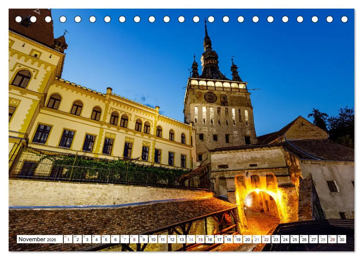 Bild: 9783457439463 | Mittelalterliche Städte Rumäniens (Tischkalender 2026 DIN A5 quer),...