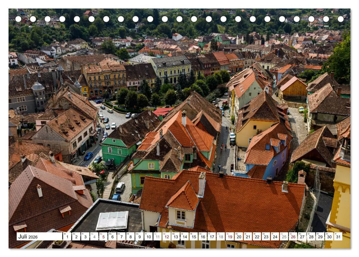 Bild: 9783457439463 | Mittelalterliche Städte Rumäniens (Tischkalender 2026 DIN A5 quer),...