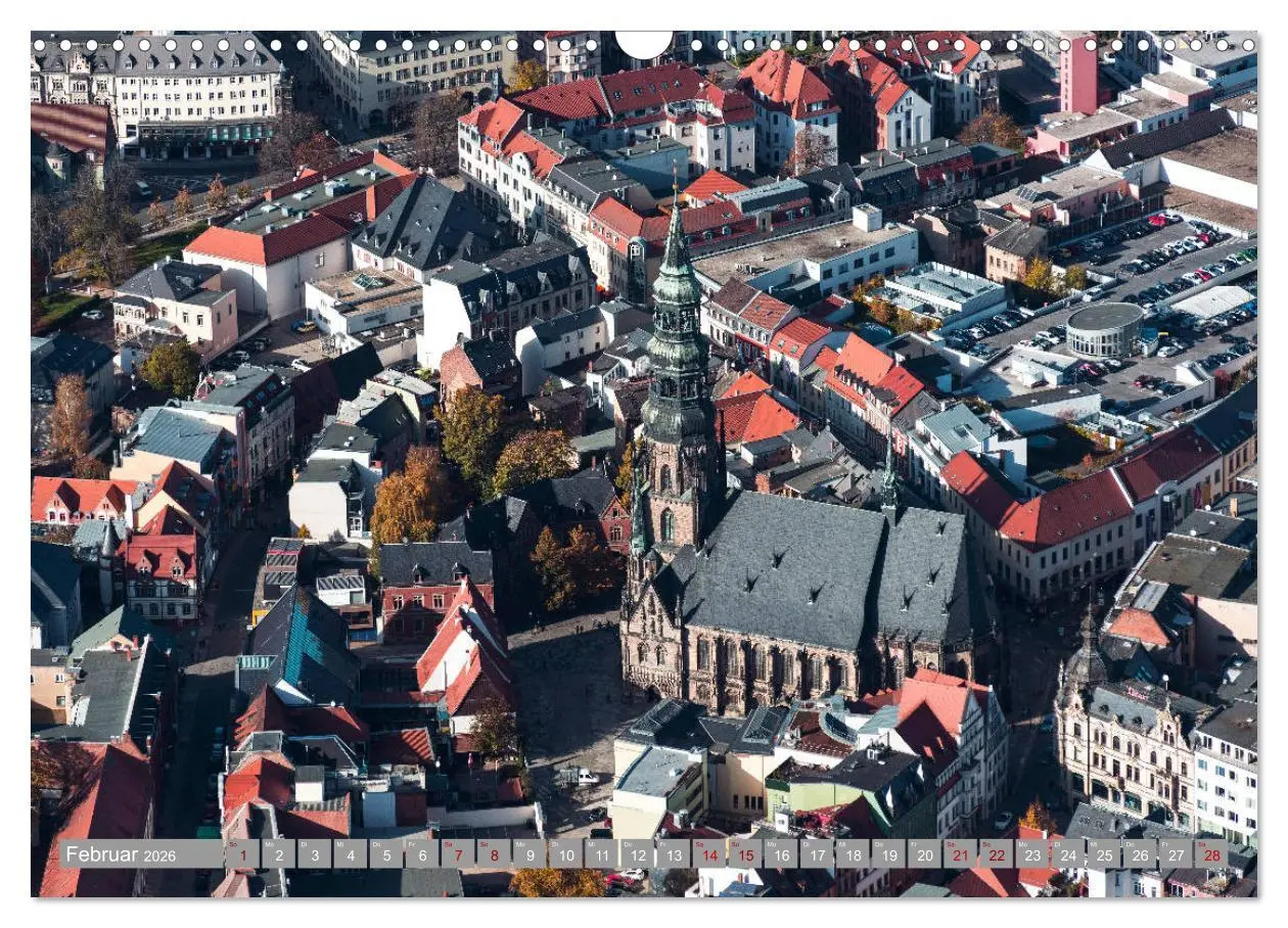 Bild: 9783457749463 | Zwickau und das Tal der Mulde (Wandkalender 2026 DIN A3 quer),...