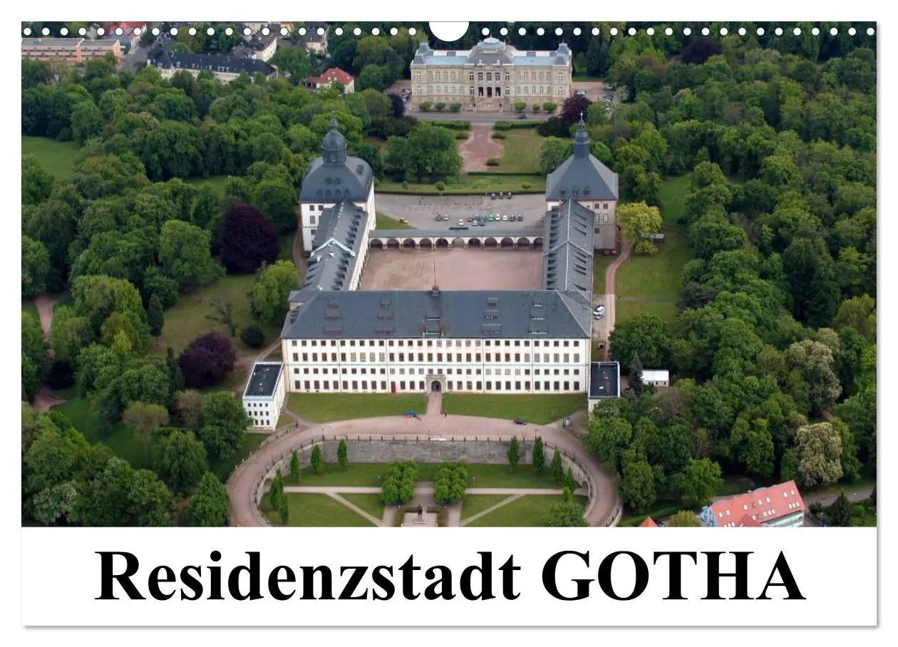 Cover: 9783516219463 | Residenzstadt GOTHA (Wandkalender 2026 DIN A3 quer), CALVENDO...