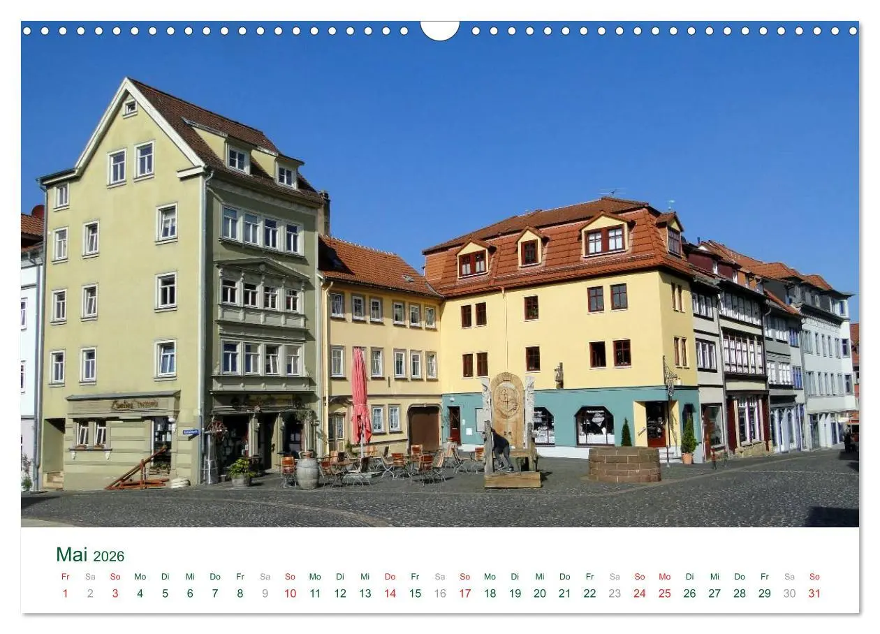 Bild: 9783516219463 | Residenzstadt GOTHA (Wandkalender 2026 DIN A3 quer), CALVENDO...