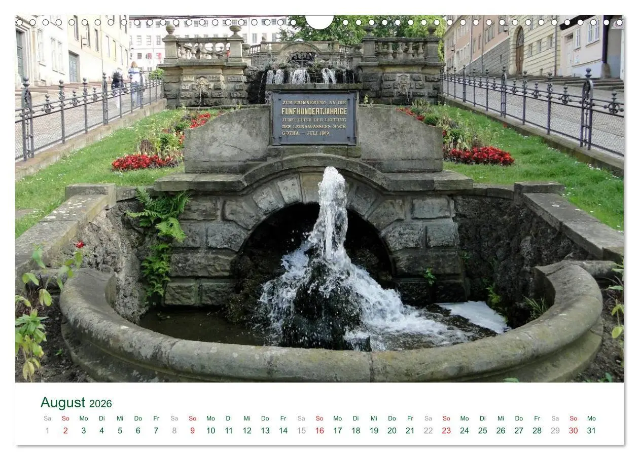 Bild: 9783516219463 | Residenzstadt GOTHA (Wandkalender 2026 DIN A3 quer), CALVENDO...
