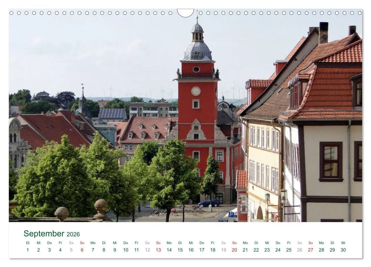 Bild: 9783516219463 | Residenzstadt GOTHA (Wandkalender 2026 DIN A3 quer), CALVENDO...