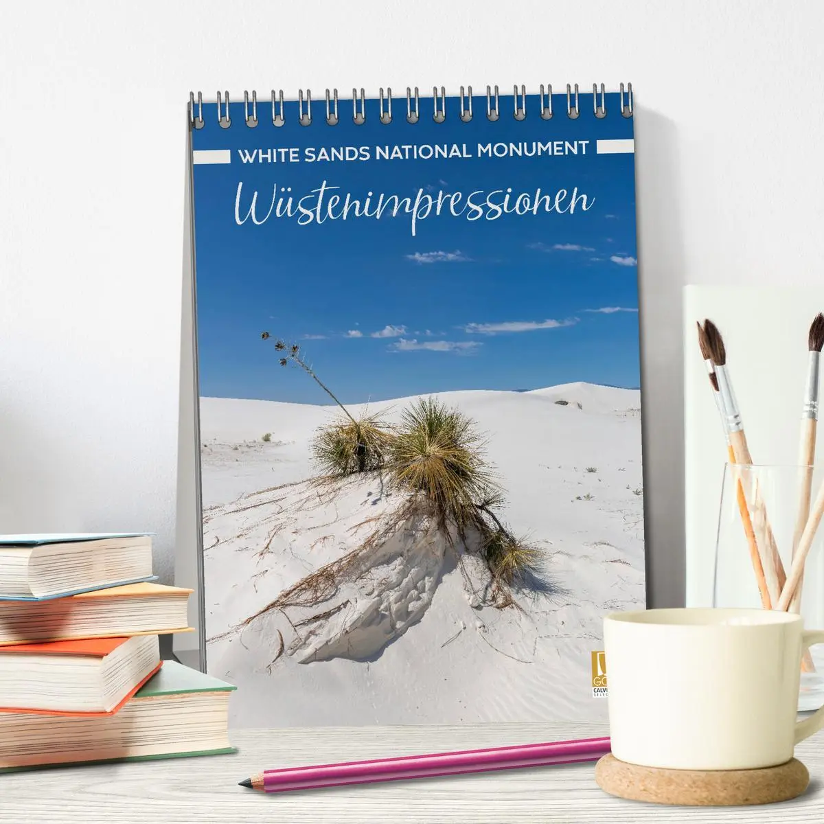 Bild: 9783516389463 | WHITE SANDS NATIONAL MONUMENT Wüstenimpressionen (Tischkalender...