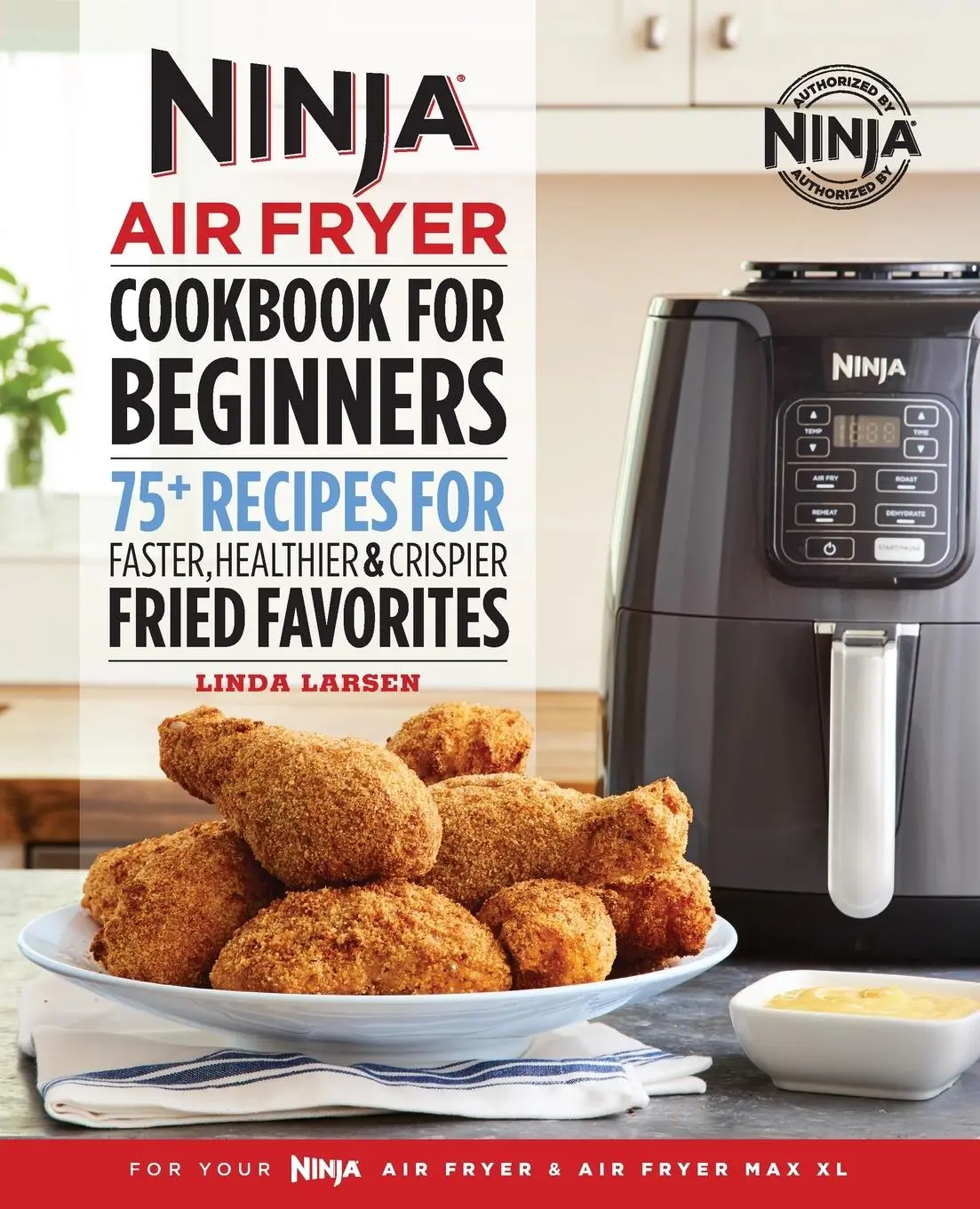 Cover: 9781641529563 | The Official Ninja Air Fryer Cookbook for Beginners | Linda Larsen