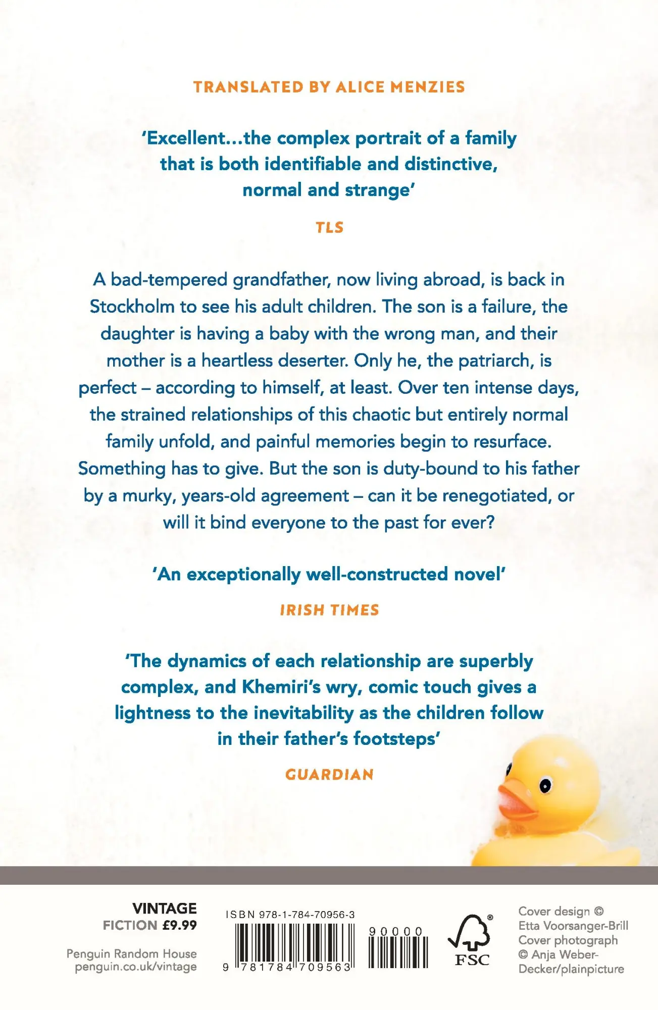 Rückseite: 9781784709563 | The Family Clause | Jonas Hassen Khemiri | Taschenbuch | Englisch