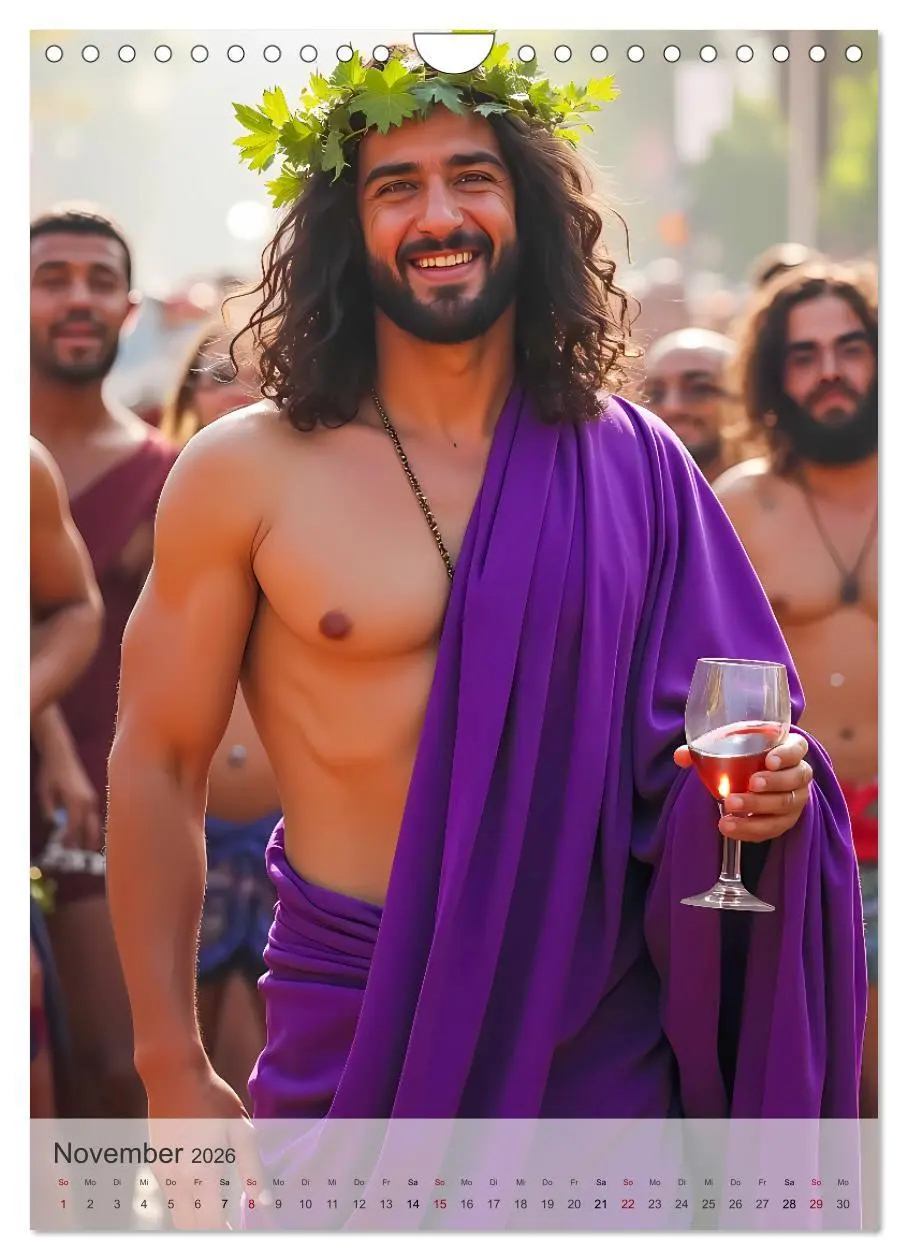 Bild: 9783457289563 | Griechische Mythologie - Götter, Helden und Monster (Wandkalender...