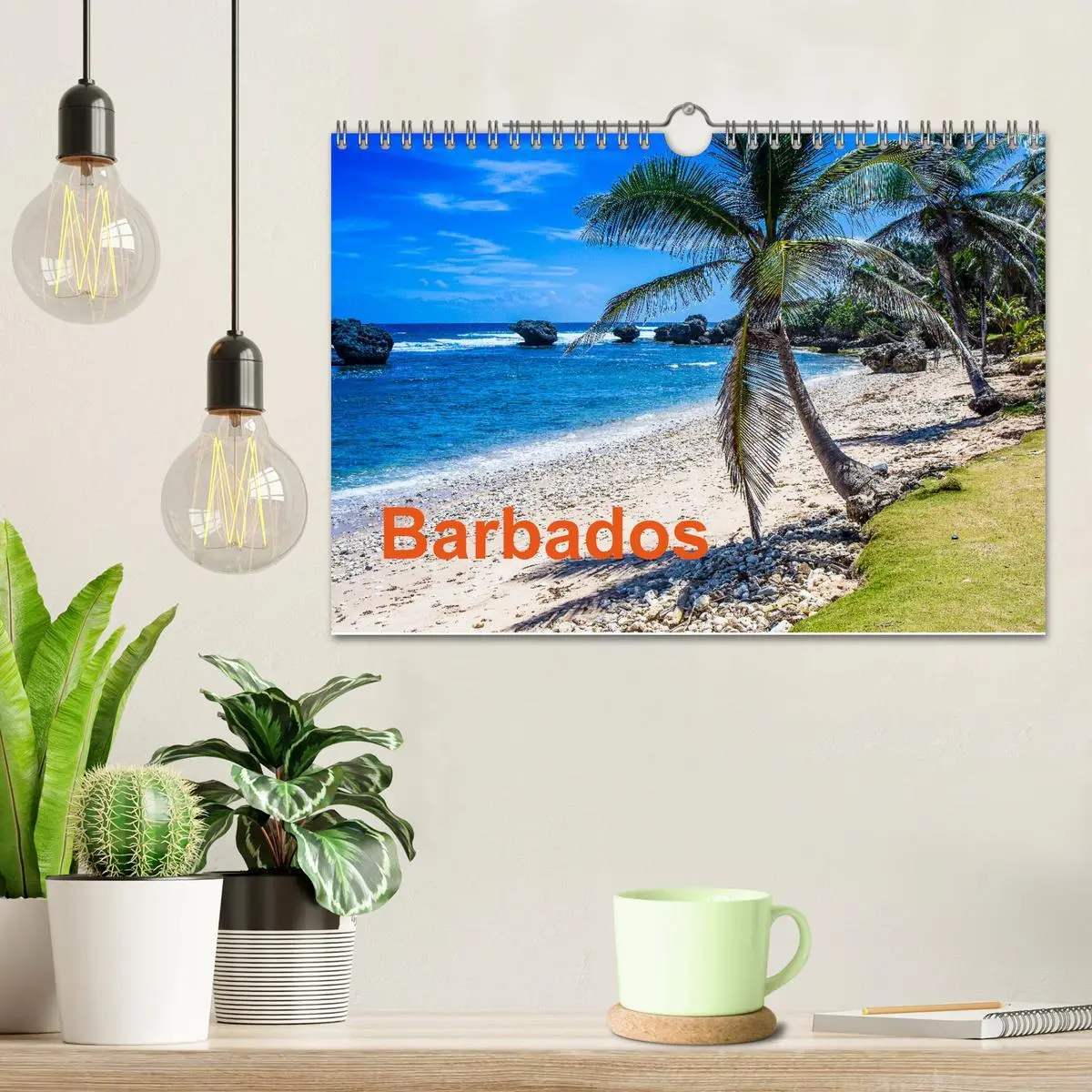Bild: 9783457809563 | Barbados (Wandkalender 2026 DIN A4 quer), CALVENDO Monatskalender