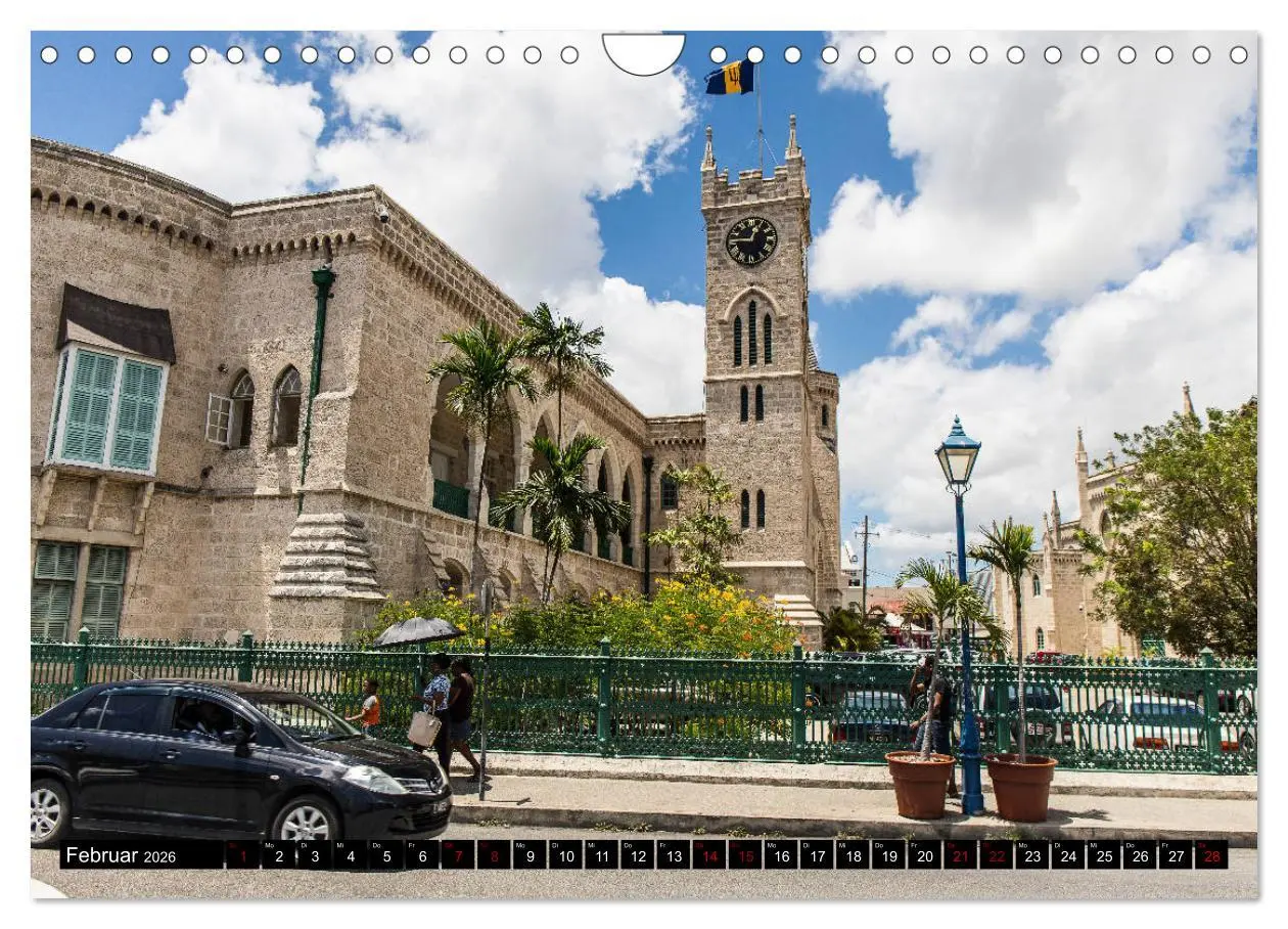 Bild: 9783457809563 | Barbados (Wandkalender 2026 DIN A4 quer), CALVENDO Monatskalender