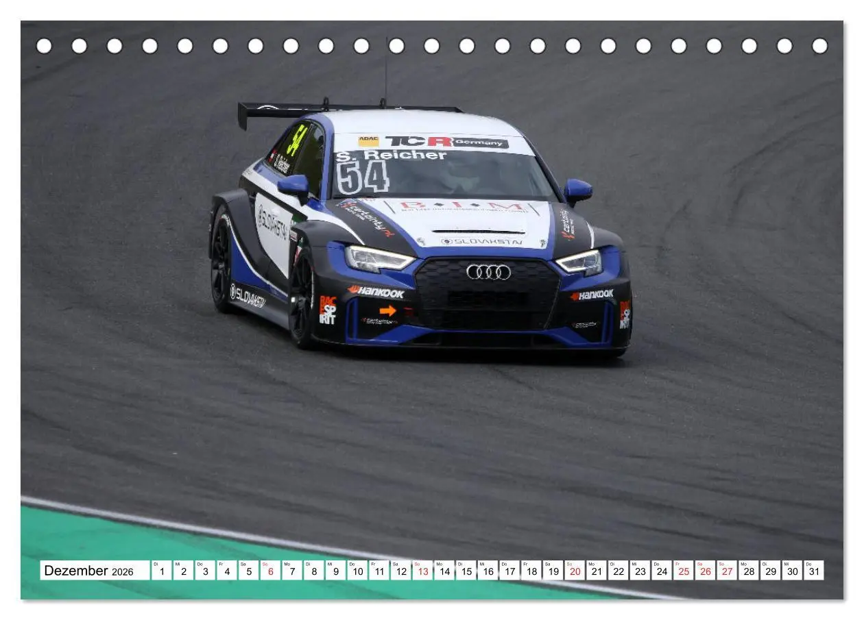 Bild: 9783516139563 | SPORTWAGEN DTM und FIA GT (Tischkalender 2026 DIN A5 quer),...