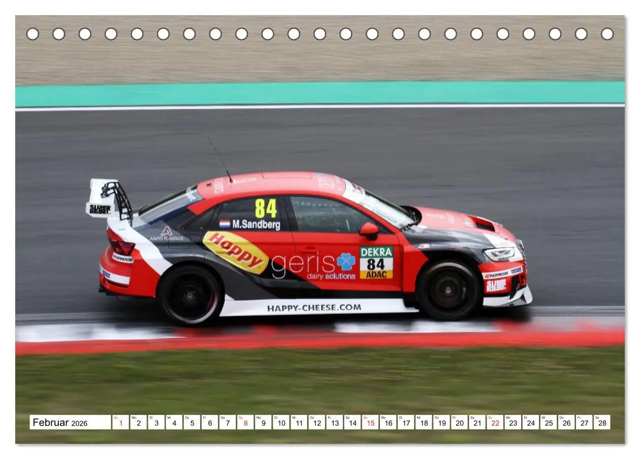 Bild: 9783516139563 | SPORTWAGEN DTM und FIA GT (Tischkalender 2026 DIN A5 quer),...