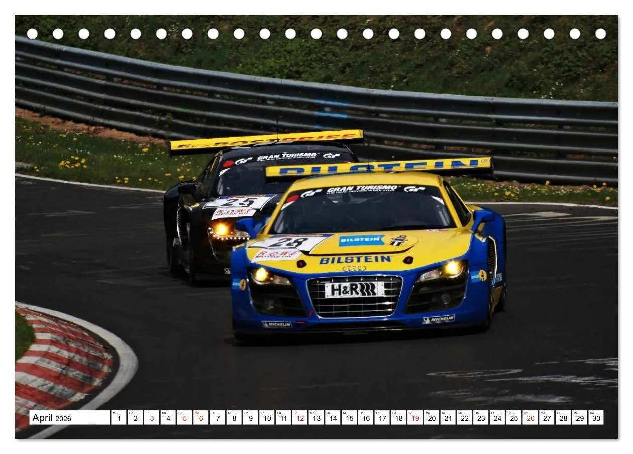 Bild: 9783516139563 | SPORTWAGEN DTM und FIA GT (Tischkalender 2026 DIN A5 quer),...