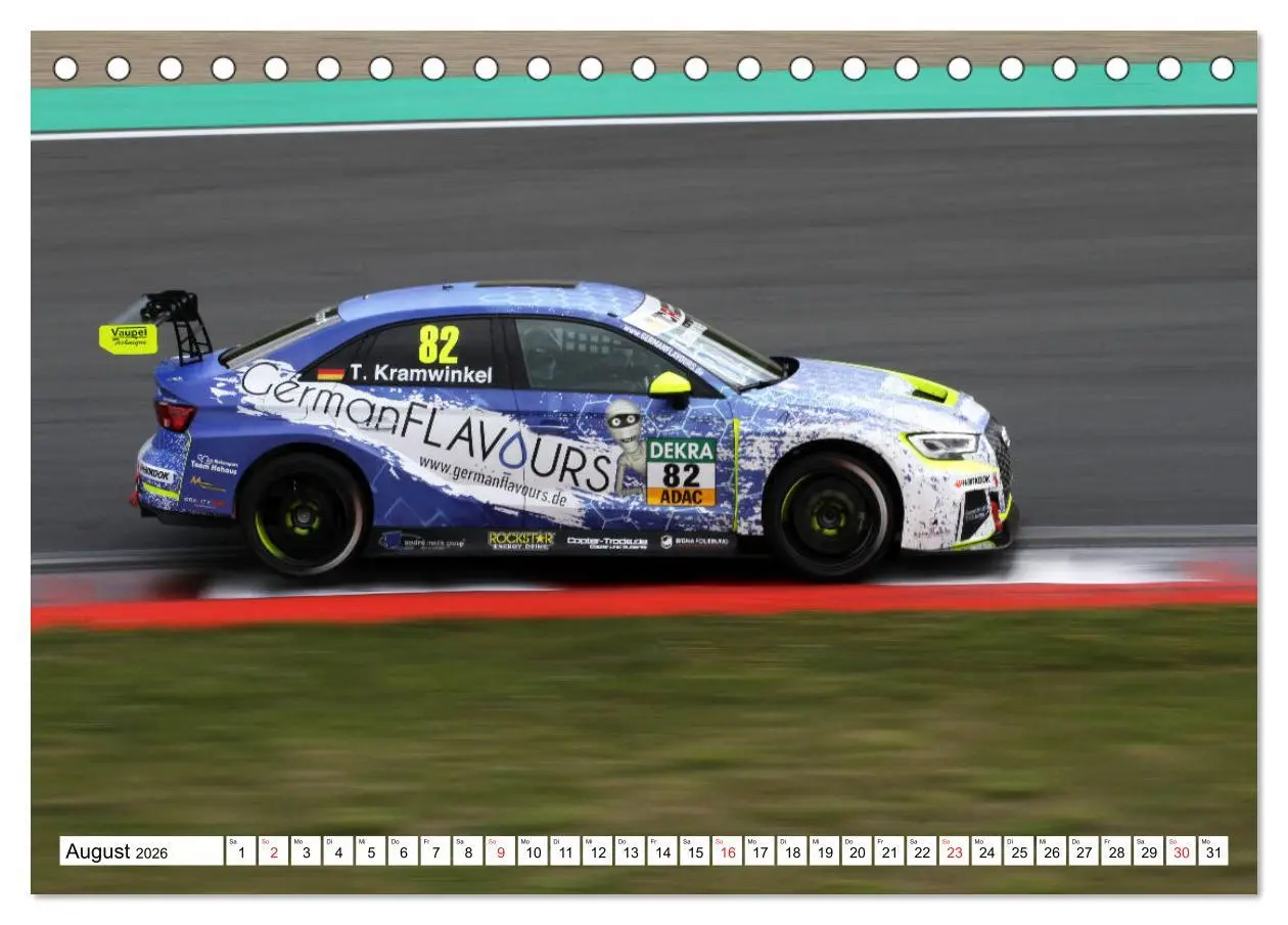 Bild: 9783516139563 | SPORTWAGEN DTM und FIA GT (Tischkalender 2026 DIN A5 quer),...