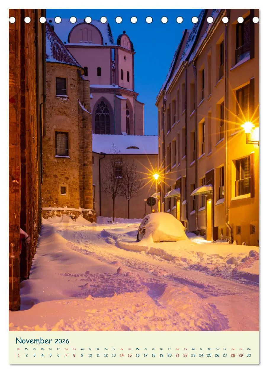 Bild: 9783516449563 | Halle/Saale - Meine Stadt im Licht (Tischkalender 2026 DIN A5...