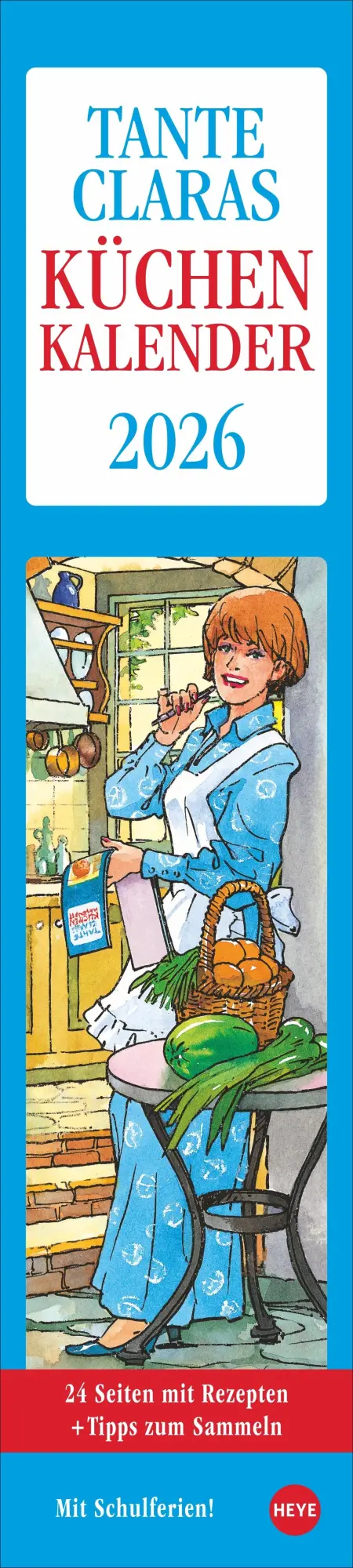 Cover: 9783756409563 | Tante Clara Küchenkalender 2026 | Kalender | Spiralbindung | 26 S.