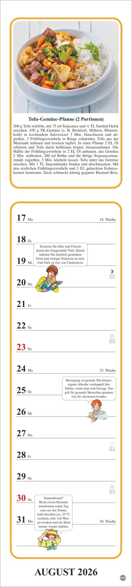 Bild: 9783756409563 | Tante Clara Küchenkalender 2026 | Kalender | Spiralbindung | 26 S.