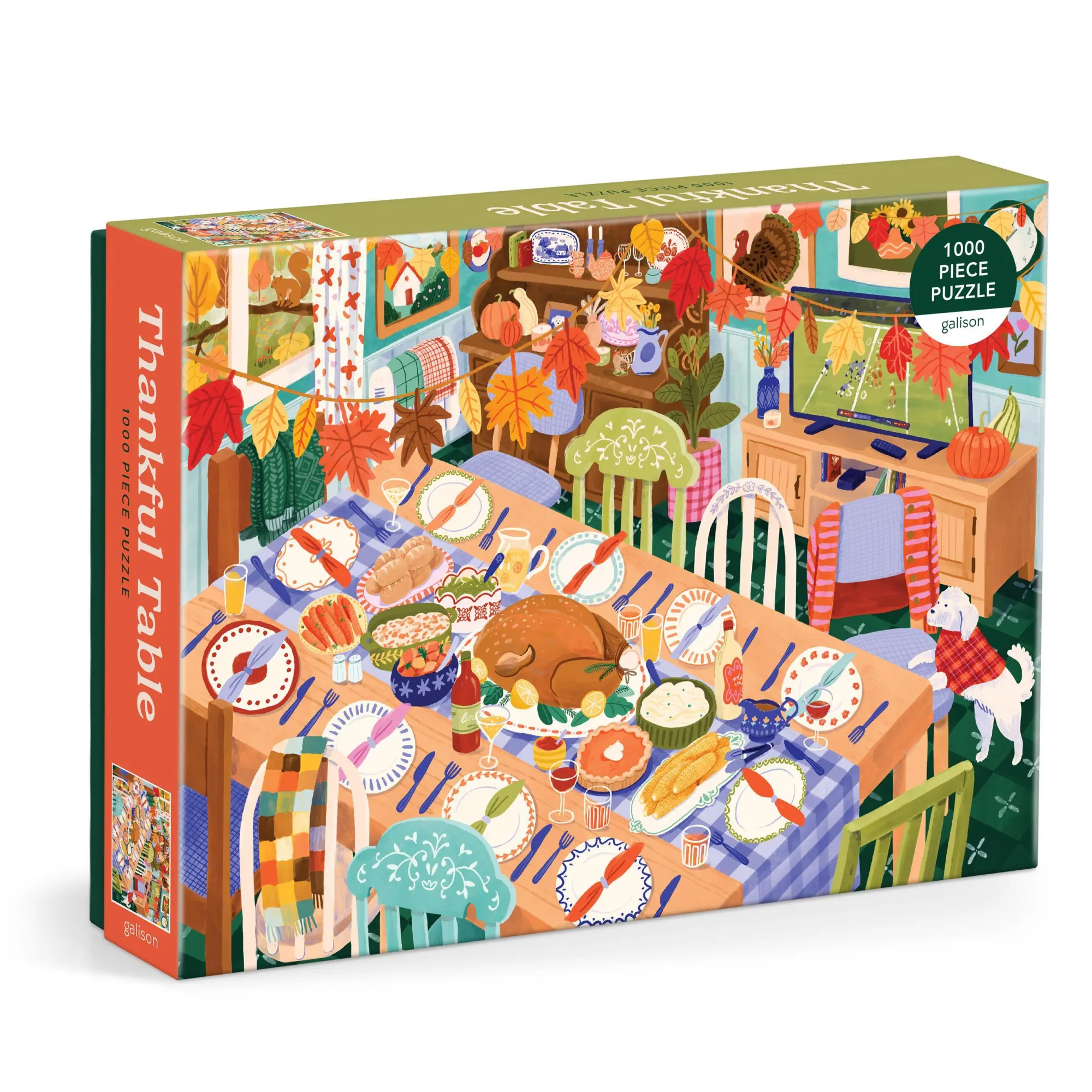 Cover: 9780735389663 | Thankful Table 1000 Piece Puzzle | Galison | Spiel | Englisch | 2026