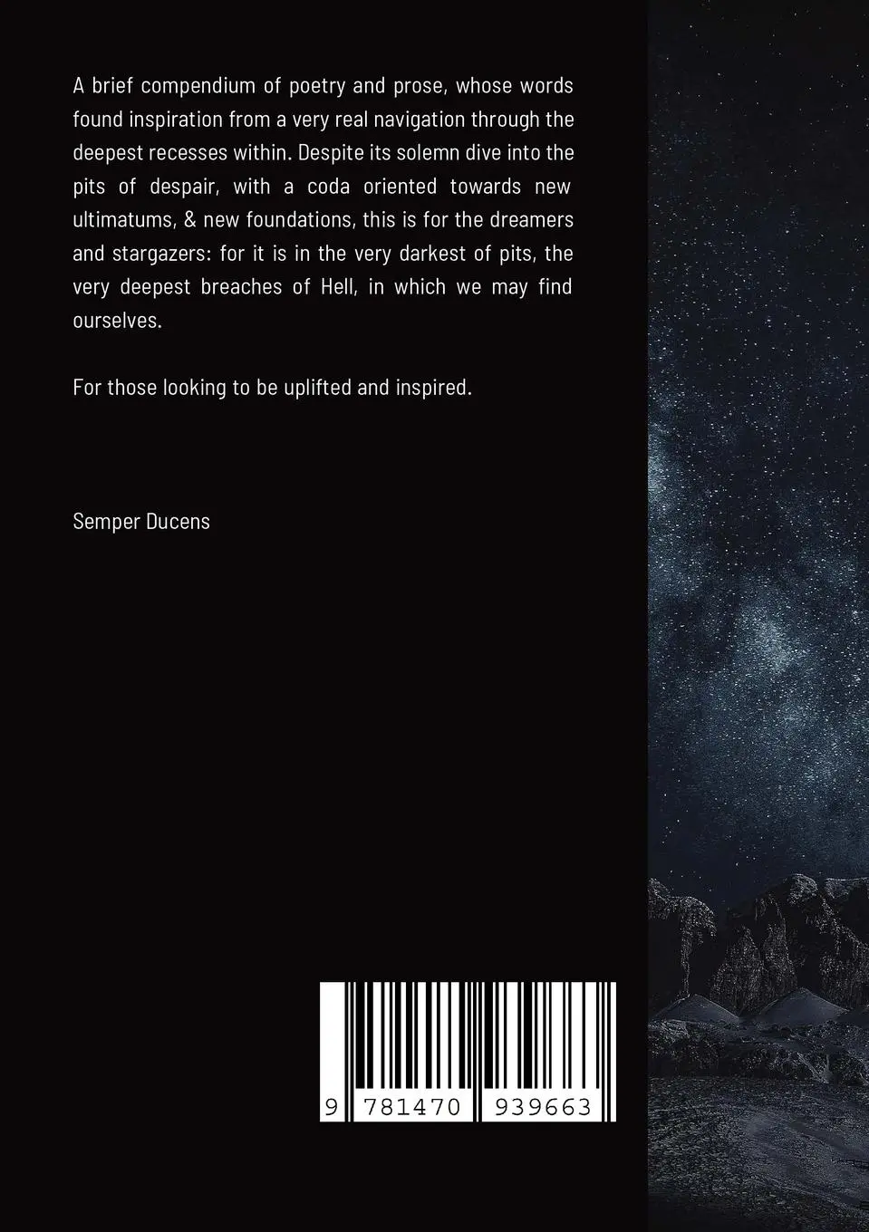 Rückseite: 9781470939663 | Abyssus Illustrata | A selection of Poems of Inspiration | Brown