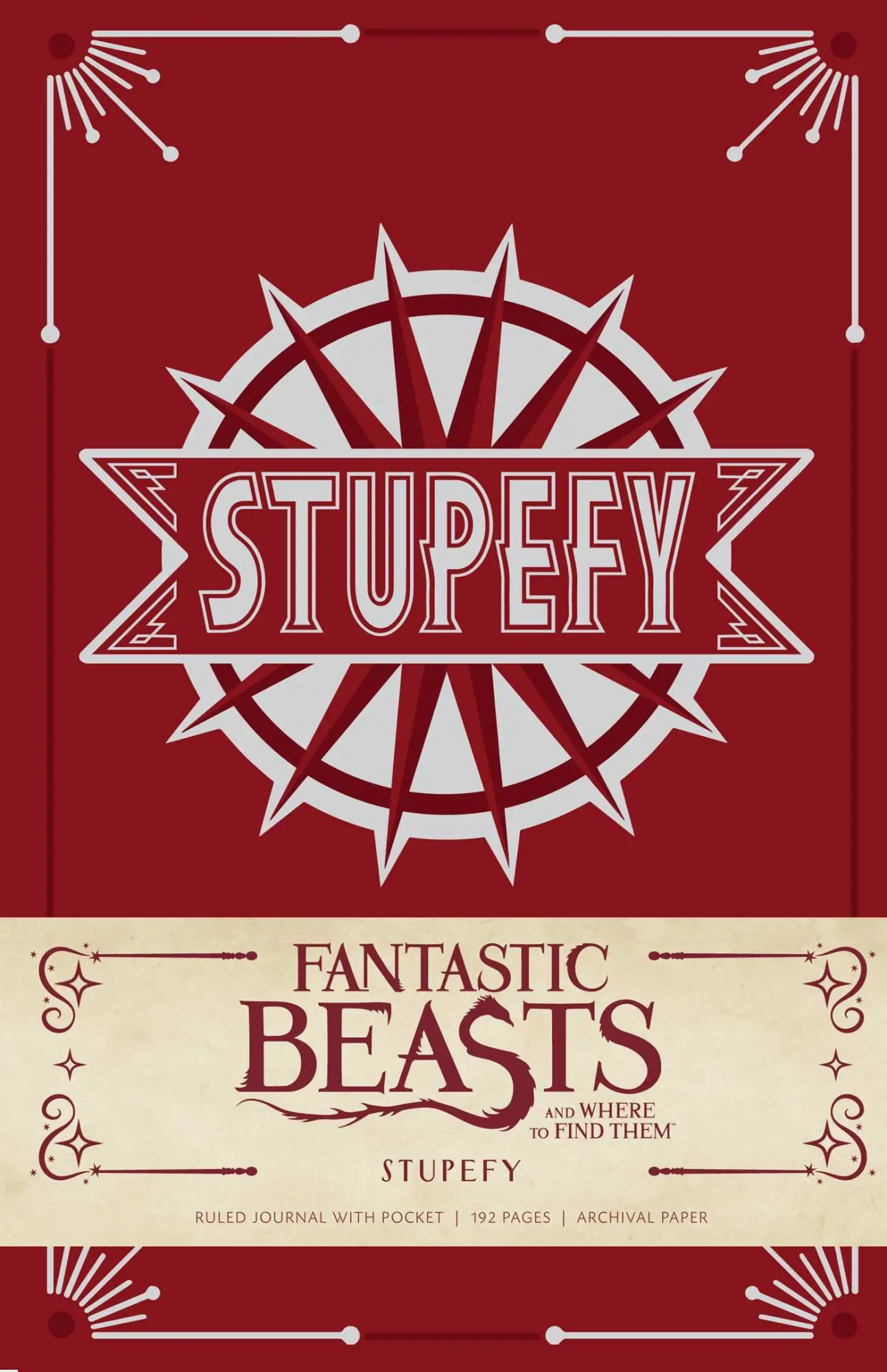 Cover: 9781608879663 | Fantastic Beasts and Where to Find Them: Stupefy Hardcover Ruled...