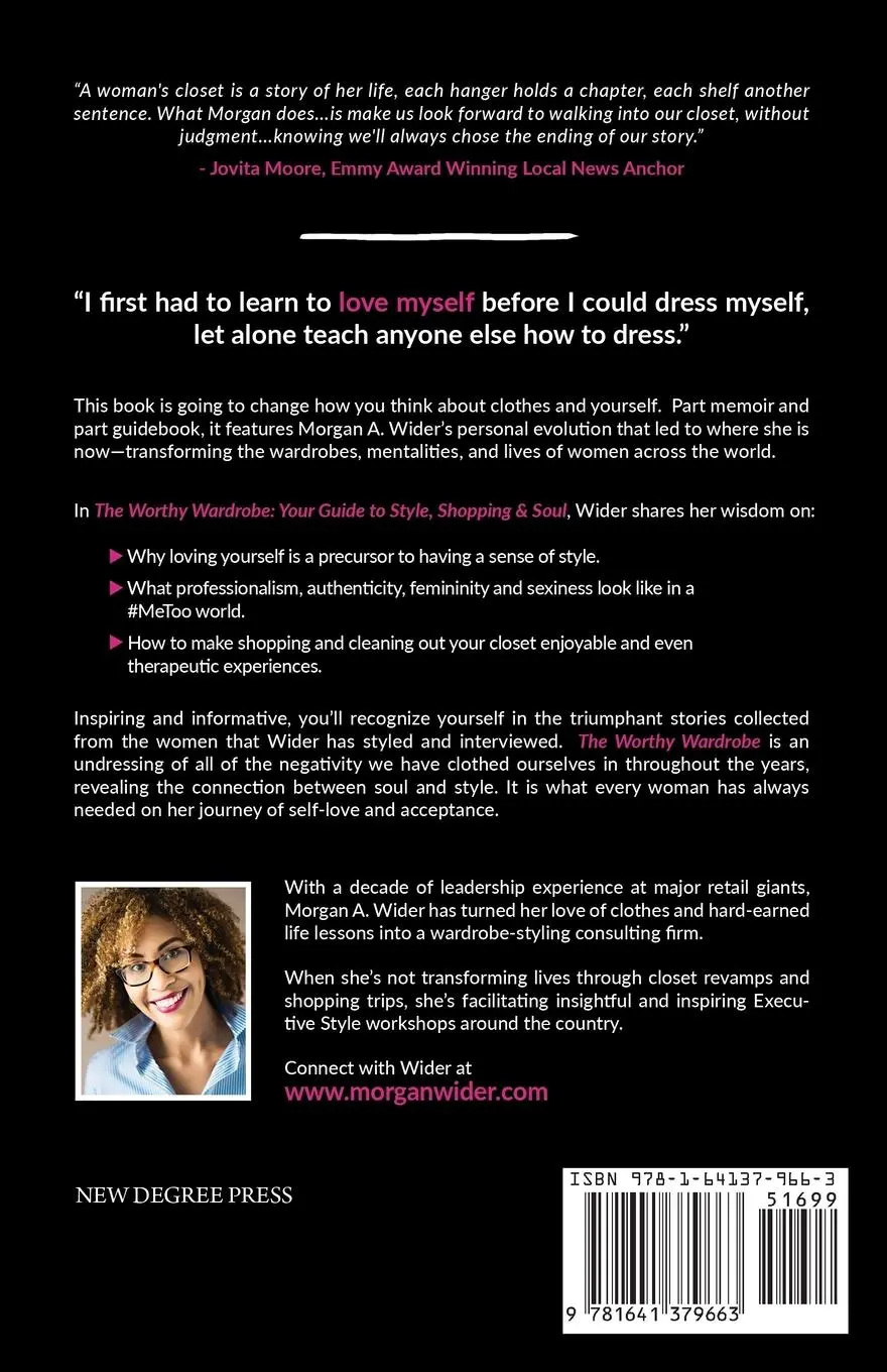 Rückseite: 9781641379663 | The Worthy Wardrobe | Your Guide to Style, Shopping &amp; Soul | Wider