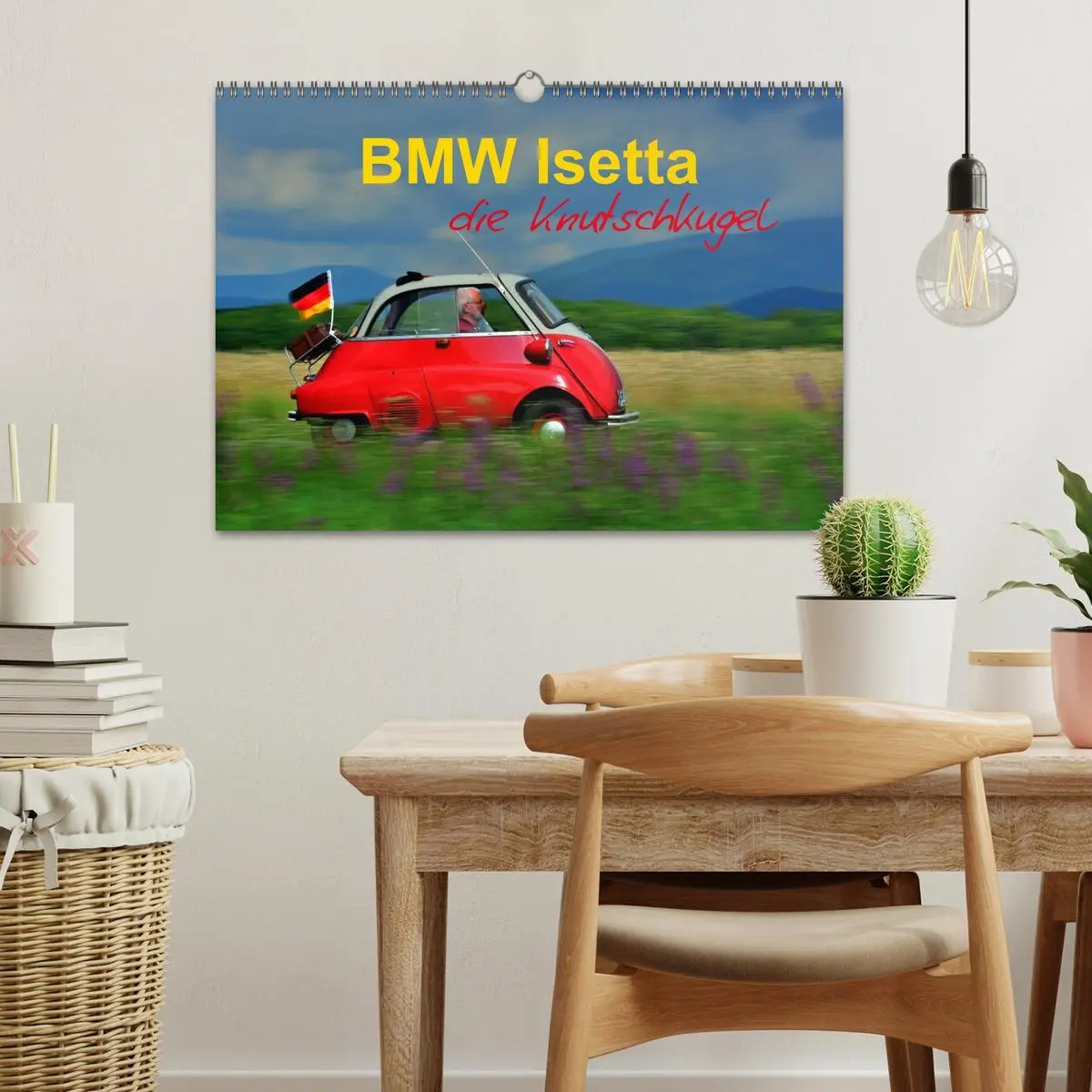 Bild: 9783516129663 | BMW Isetta - Die Knutschkugel (Wandkalender 2026 DIN A3 quer),...
