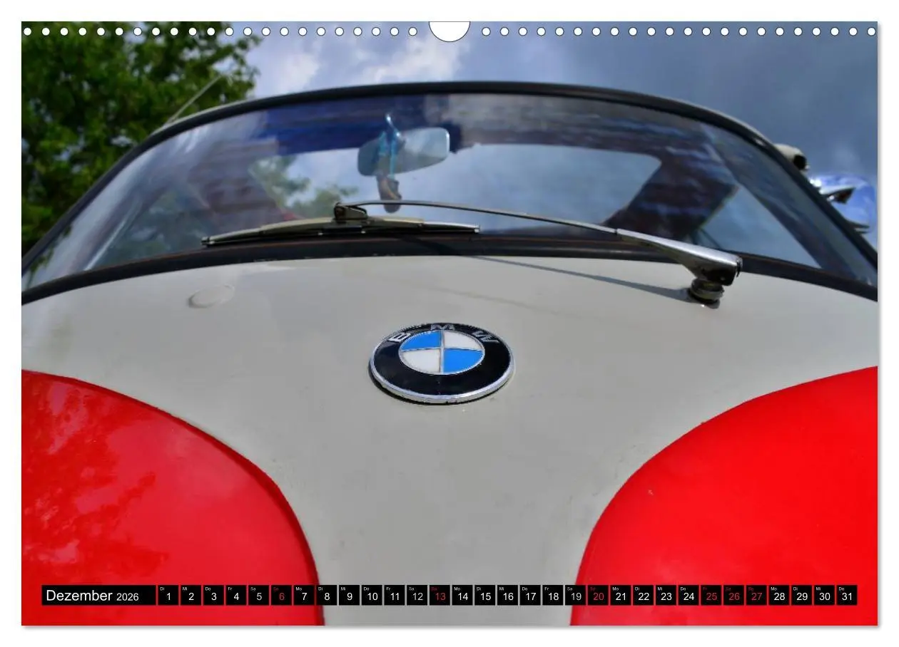 Bild: 9783516129663 | BMW Isetta - Die Knutschkugel (Wandkalender 2026 DIN A3 quer),...
