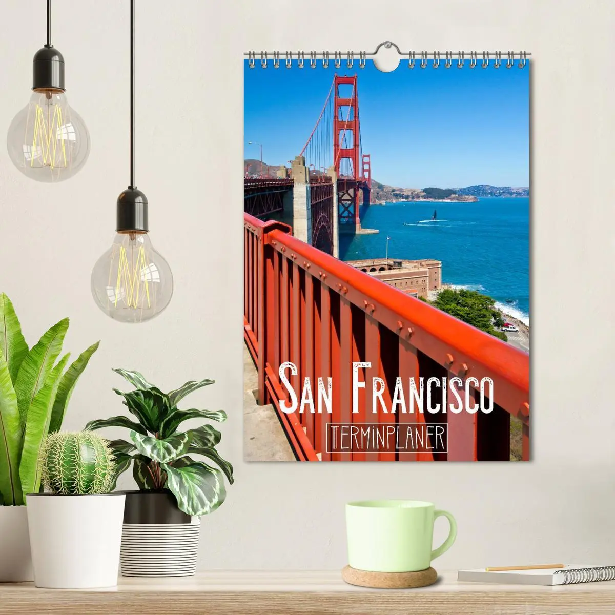 Bild: 9783516439663 | SAN FRANCISCO Terminplaner (Wandkalender 2026 DIN A4 hoch),...