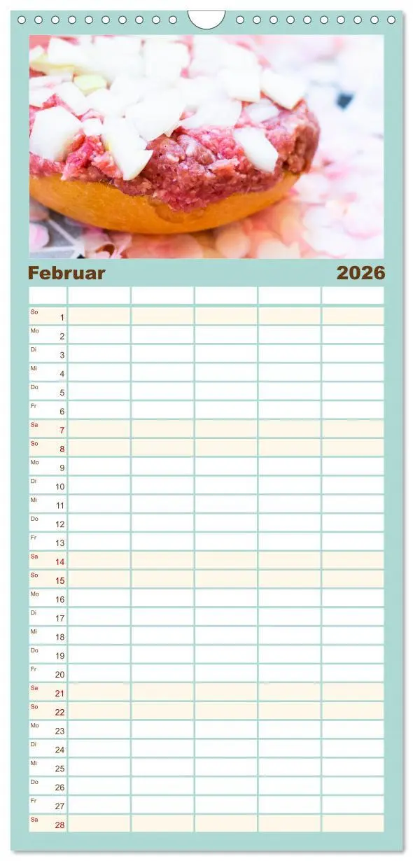 Bild: 9783516509663 | Familienplaner 2026 - Mettkalender - Spread some more Mett mit 5...
