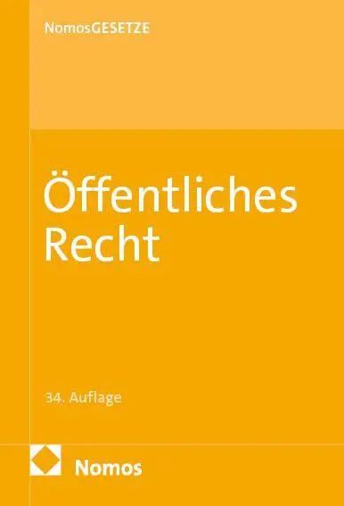 Cover: 9783756019663 | Öffentliches Recht | Textsammlung | Taschenbuch | 2535 S. | Deutsch