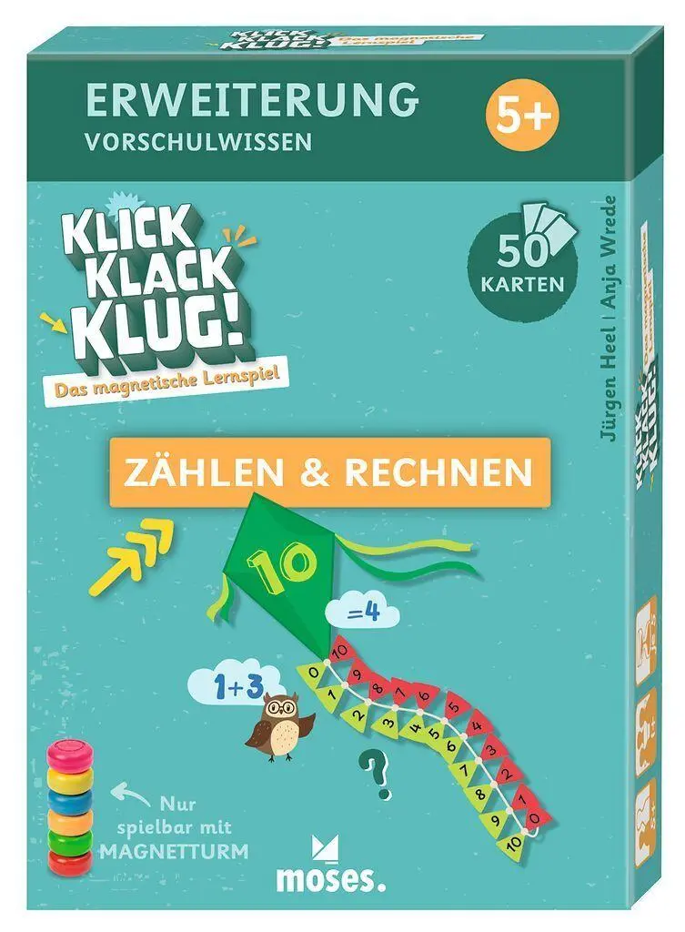 Cover: 4033477909763 | Klick Klack Klug Kartenset Erstes Rechnen ab 5 | Anja Wrede (u. a.)