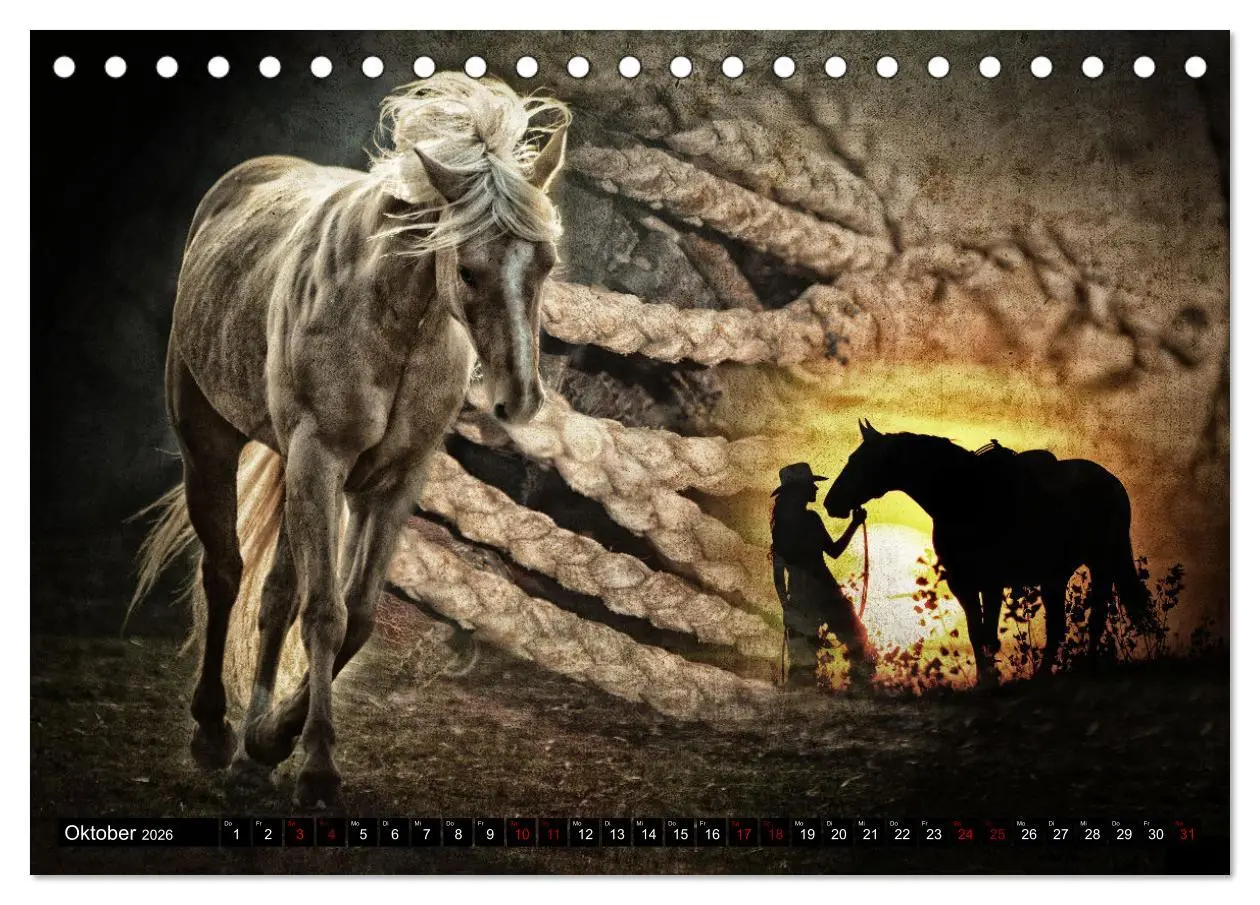 Bild: 9783457649763 | Magie Wilder Westen (Tischkalender 2026 DIN A5 quer), CALVENDO...