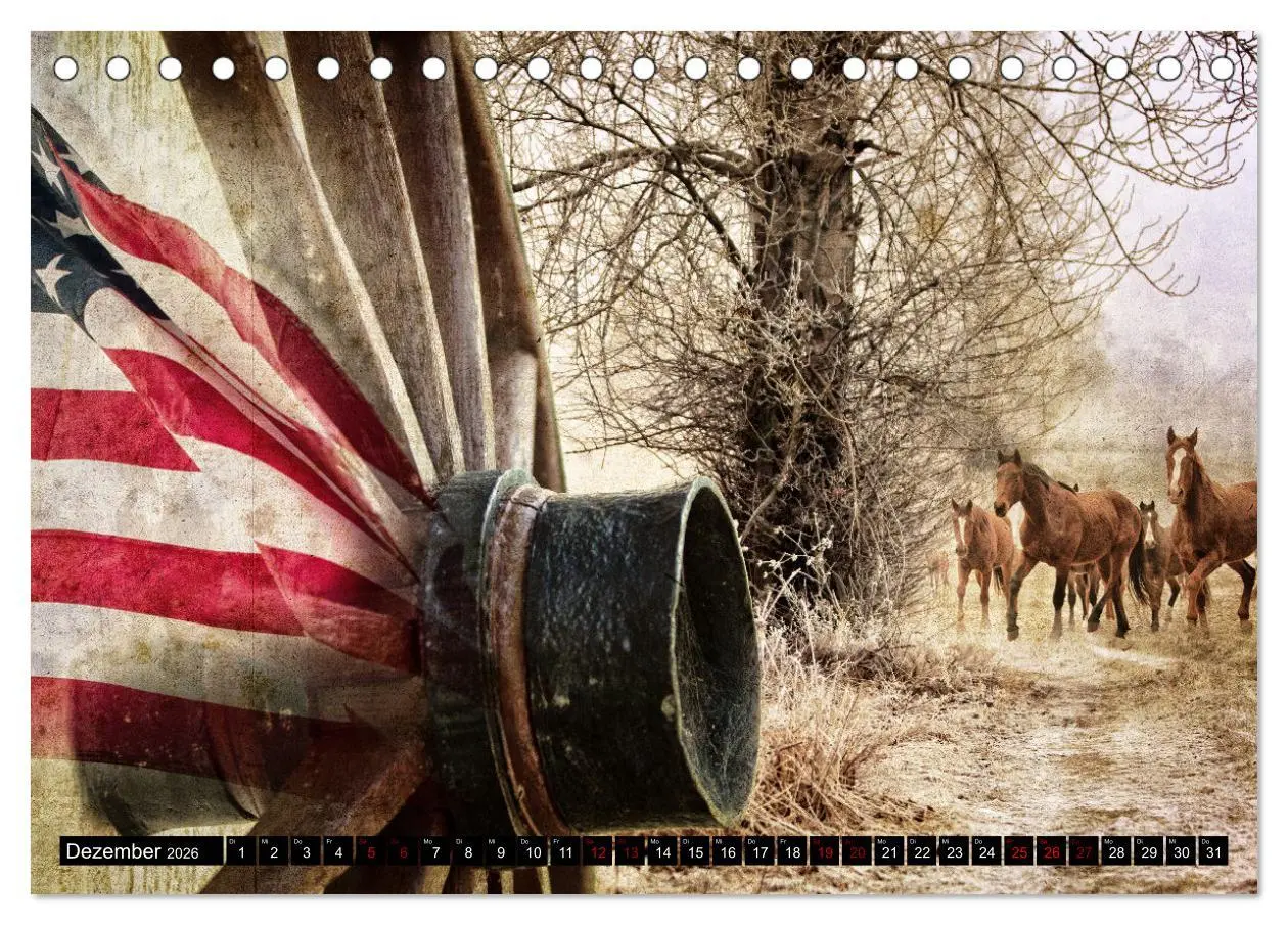 Bild: 9783457649763 | Magie Wilder Westen (Tischkalender 2026 DIN A5 quer), CALVENDO...