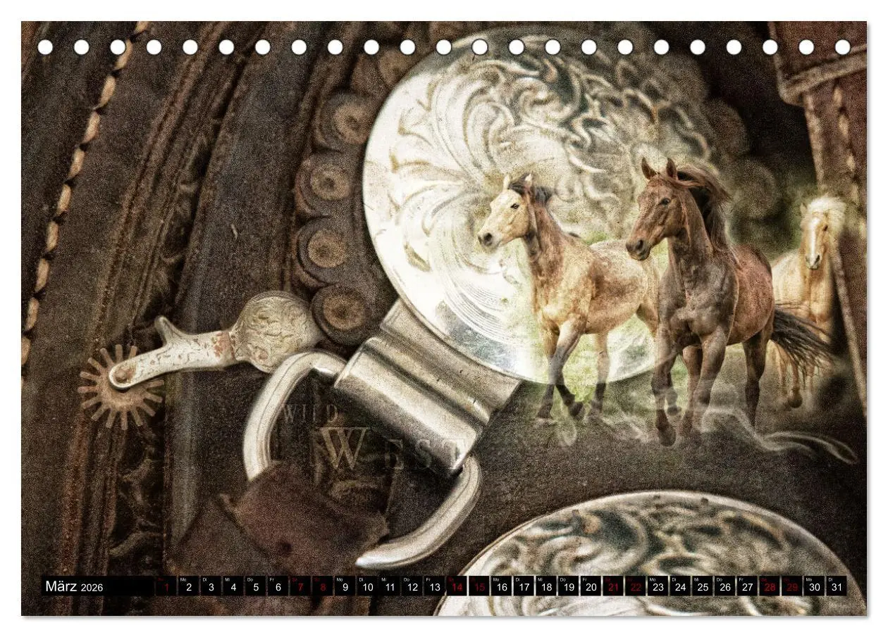 Bild: 9783457649763 | Magie Wilder Westen (Tischkalender 2026 DIN A5 quer), CALVENDO...