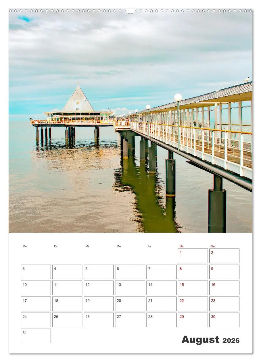 Bild: 9783516359763 | Usedom - Terminplaner (Wandkalender 2026 DIN A2 hoch), CALVENDO...
