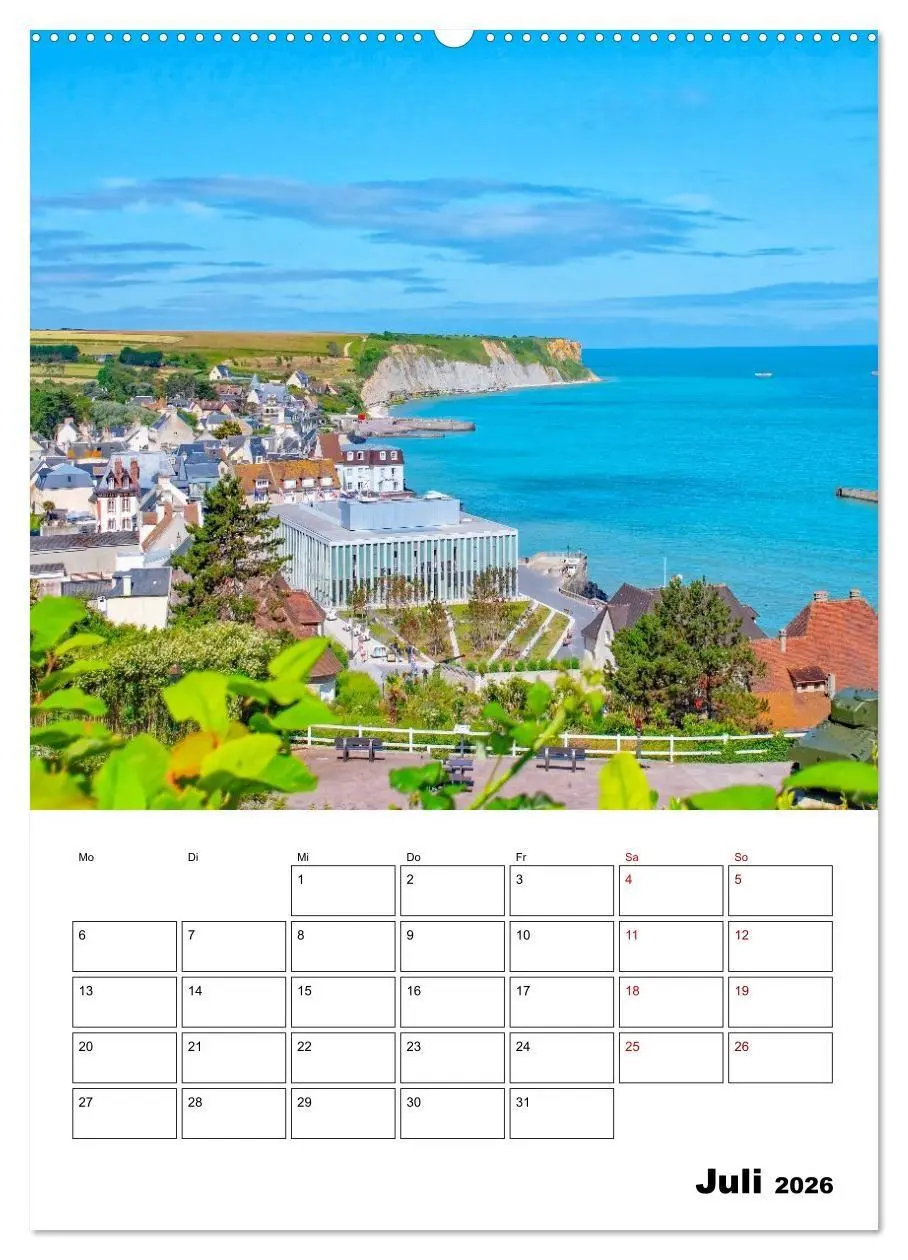 Bild: 9783516669763 | Normandie - Reiseplaner (hochwertiger Premium Wandkalender 2026 DIN...