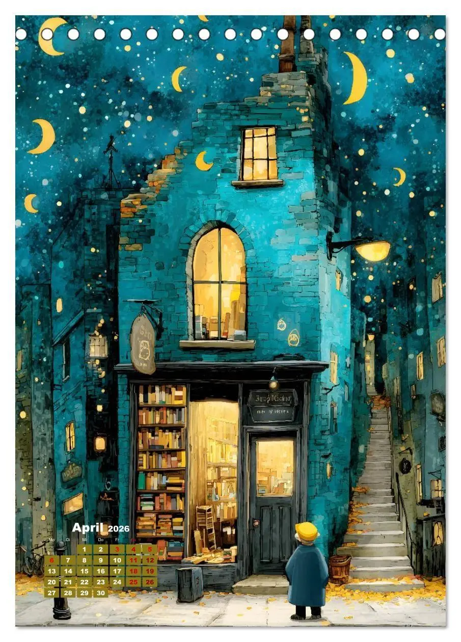Bild: 9783516739763 | Worlds Unwritten (Tischkalender 2026 DIN A5 hoch), CALVENDO...