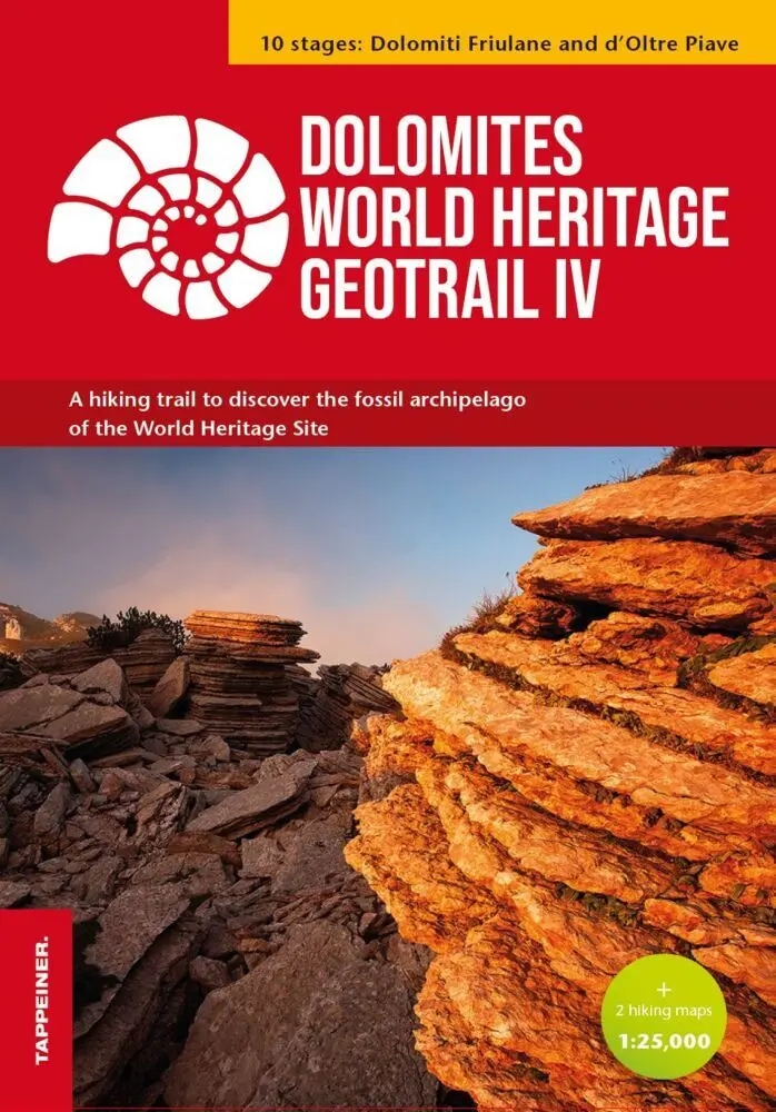 Cover: 9788870739763 | Dolomites World Heritage Geotrail IV, m. 2 Karte, m. 1 Buch | Buch
