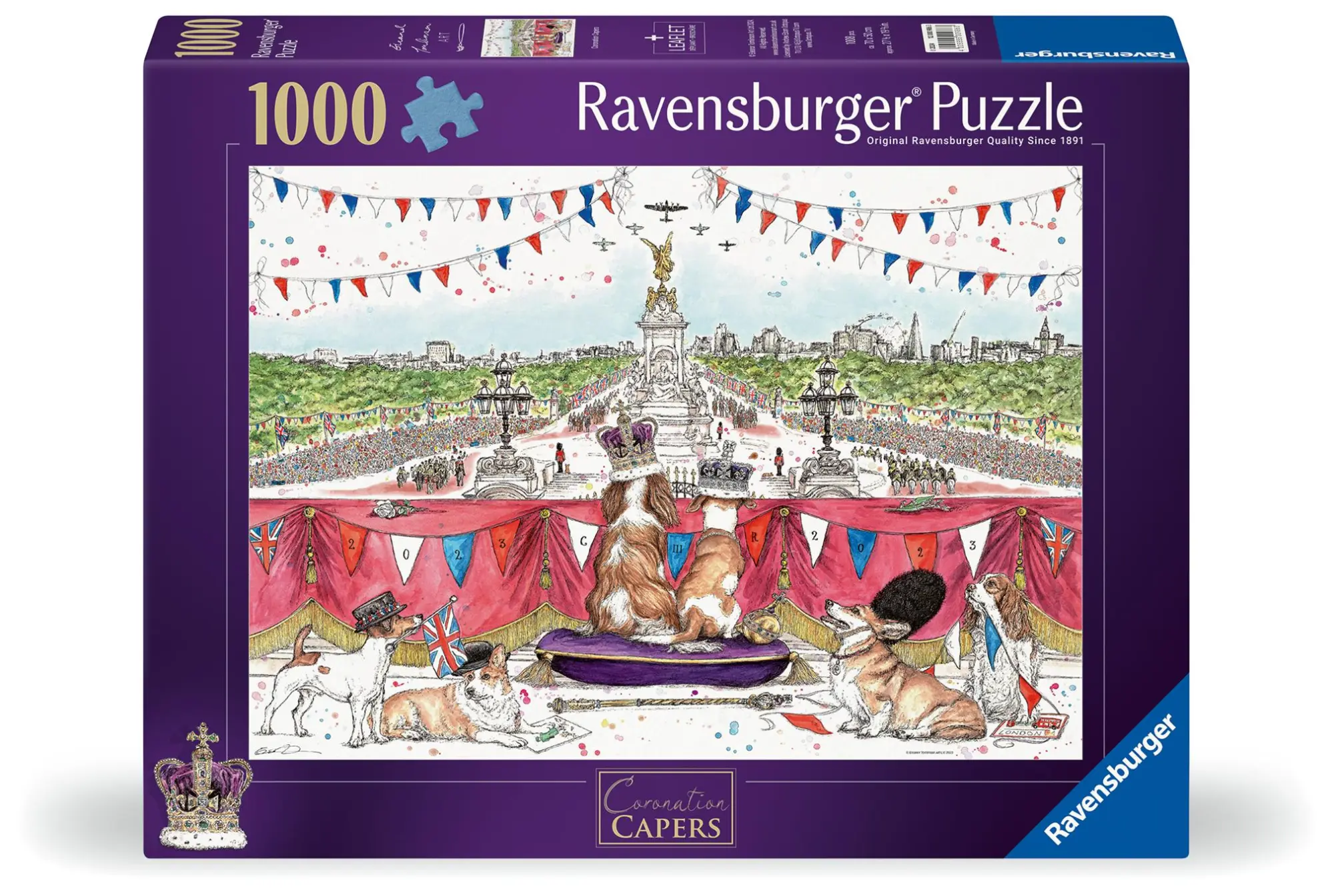 Cover: 4005555009863 | Erwachsenenpuzzle 1000 Teile - Die Krönung | Spiel | 12000986 | 2024