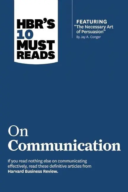 Cover: 9781422189863 | Hbr's 10 Must Reads on Communication (with Featured Article the...