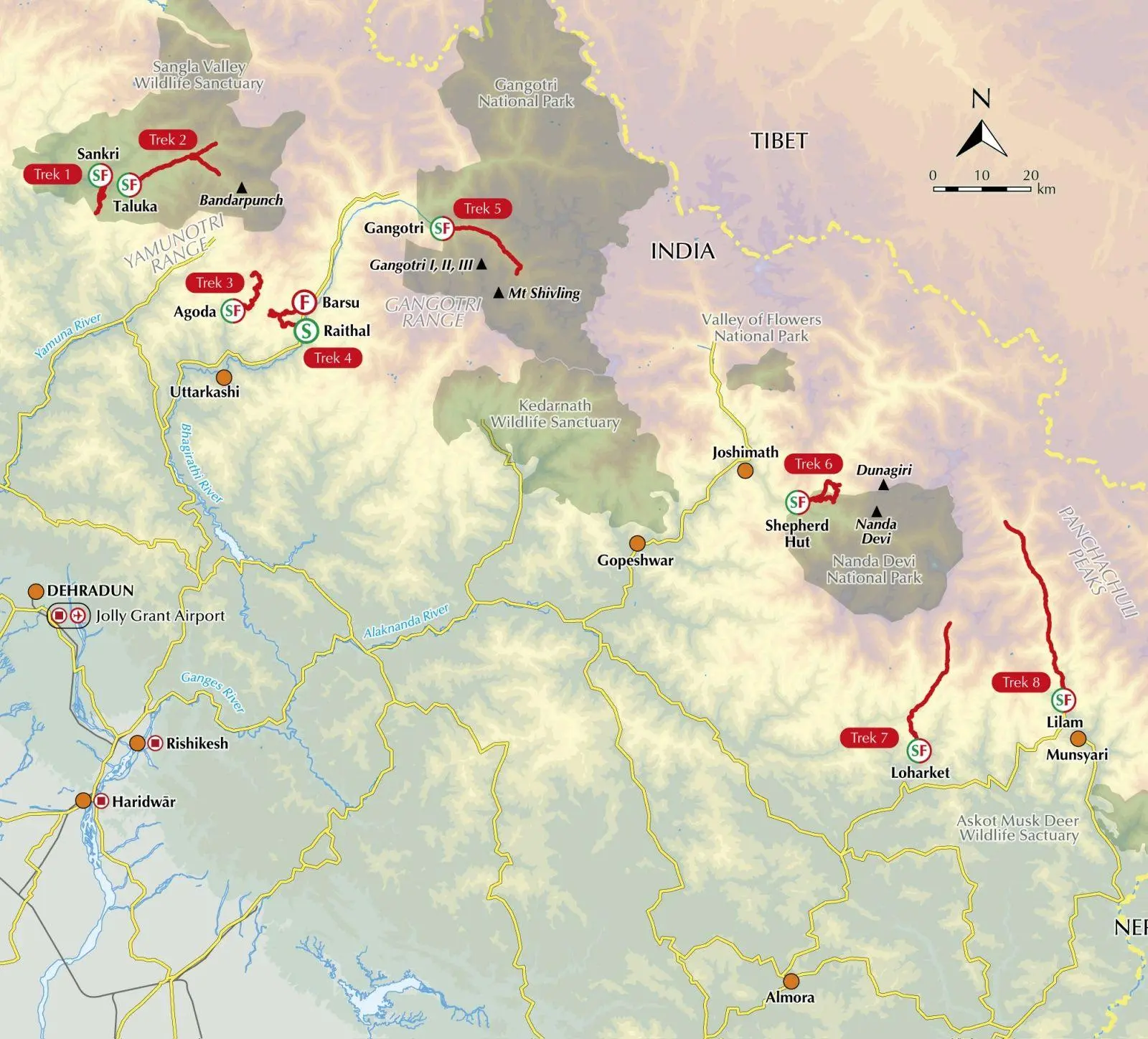 Bild: 9781852849863 | Trekking in the Indian Himalayas | Brian Furze | Taschenbuch | 2025