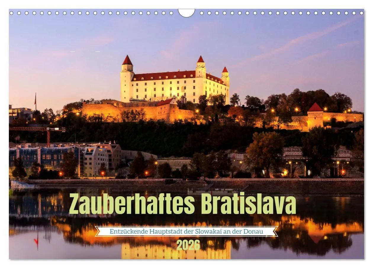 Cover: 9783457259863 | Zauberhaftes Bratislava - Entzückende Hauptstadt der Slowakai an...