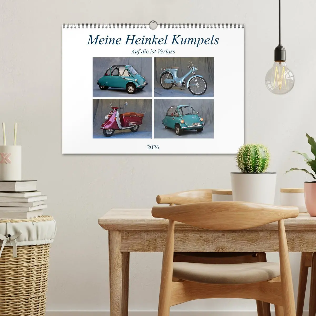 Bild: 9783457879863 | Meine Heinkel Kumpels (Wandkalender 2026 DIN A3 quer), CALVENDO...