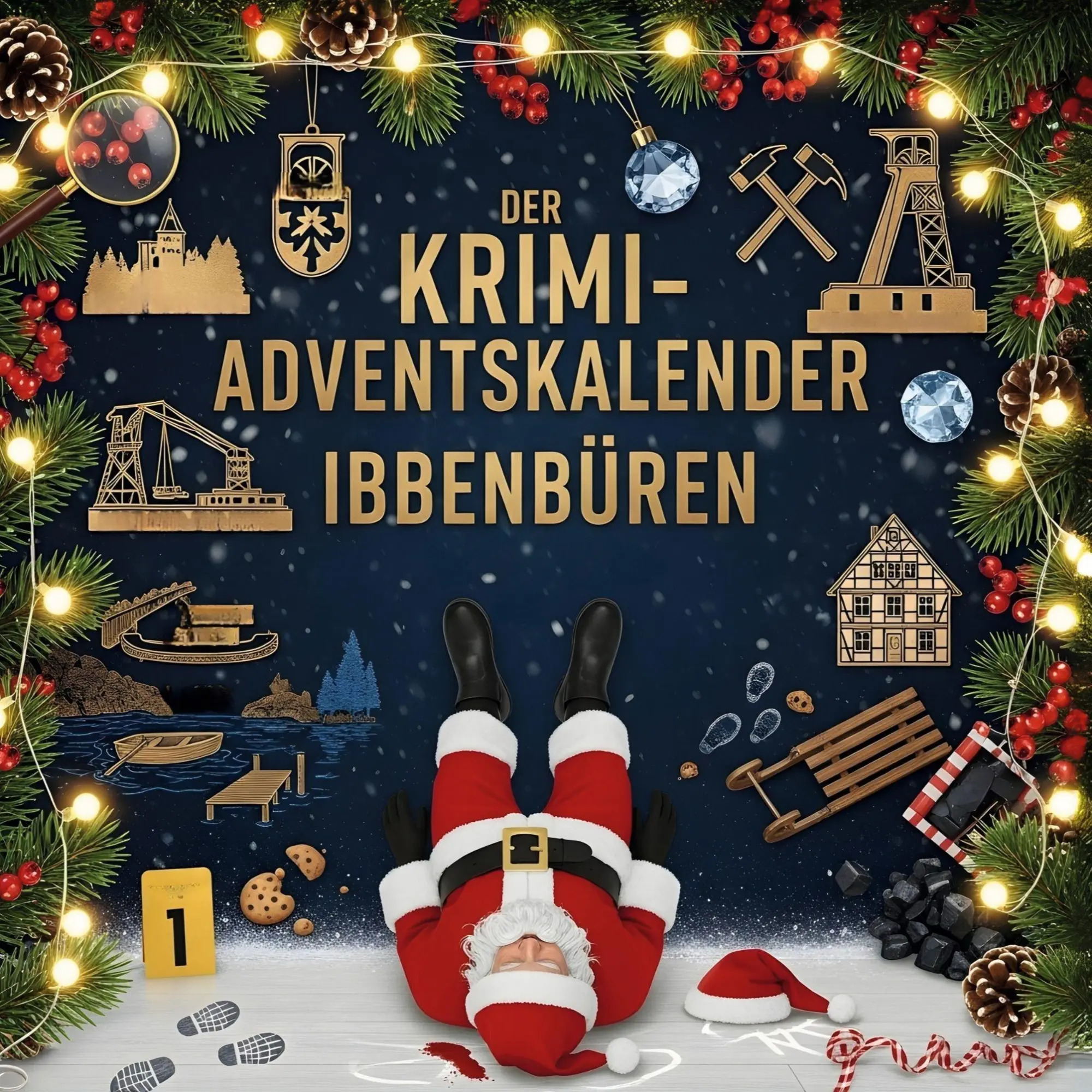 Cover: 9783695309863 | Der Krimi-Adventskalender Ibbenbüren | Mordsverdächtig in 24 Akten