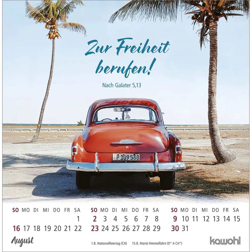 Bild: 9783754879863 | Ankommen &amp; leben 2026 | Postkartenkalender mit Bibelwort-Herzstücken