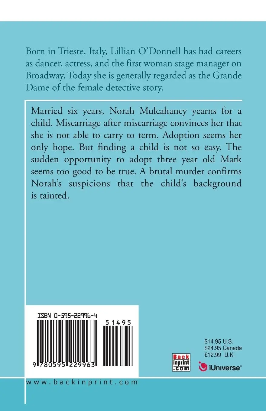 Rückseite: 9780595229963 | The Baby Merchants | Lillian O'Donnell | Taschenbuch | Englisch | 2002