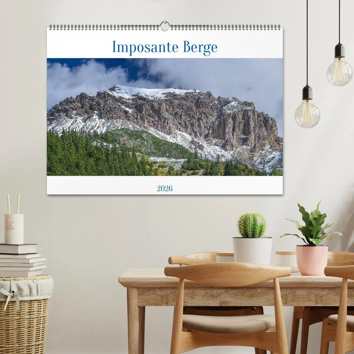 Bild: 9783457249963 | Imposante Berge (Wandkalender 2026 DIN A2 quer), CALVENDO...