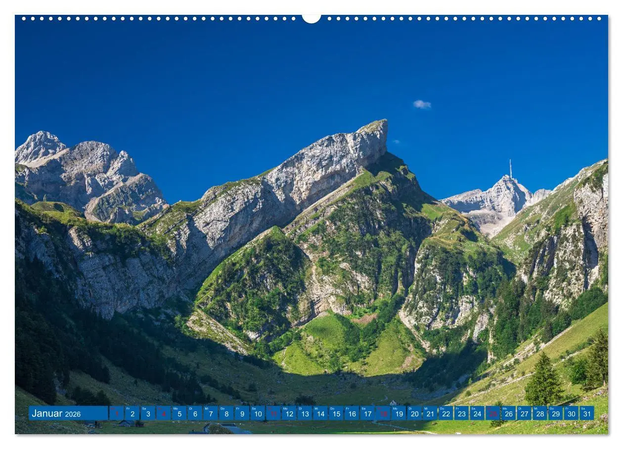 Bild: 9783457249963 | Imposante Berge (Wandkalender 2026 DIN A2 quer), CALVENDO...