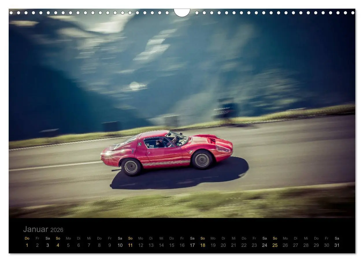 Bild: 9783457869963 | Abarth Racing (Wandkalender 2026 DIN A3 quer), CALVENDO Monatskalender