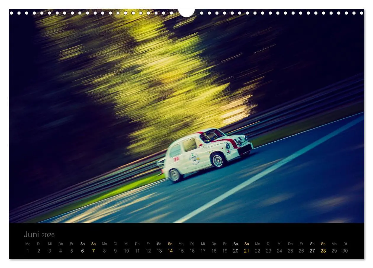 Bild: 9783457869963 | Abarth Racing (Wandkalender 2026 DIN A3 quer), CALVENDO Monatskalender
